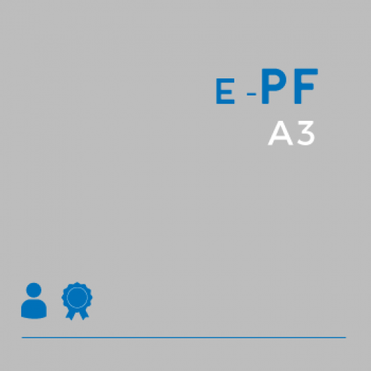 Certificado Digital para Pessoa Física A3 (e-PF A3)